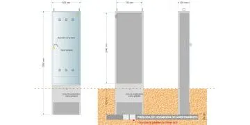 NA05032// NA05033-xx. Armario GRA-2990/735 (medida exterior 825x335x2.990mm) -Según nueva norma CNL009, próxima puesta en VIGOR-