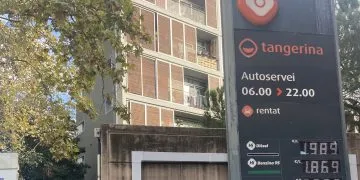 Electrolinera en gasolinera Galp de Barcelona