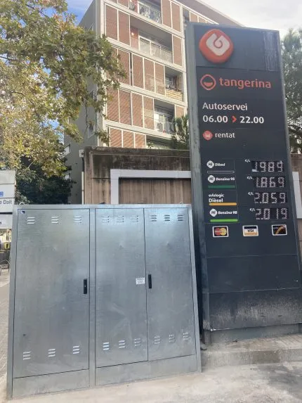 GRA-6 en estación de servicio GALP