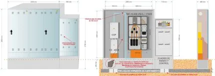 NA05066-12 GRA-6 EQUIPADO CGP + CS400 + TMF-10_400_250A_173KW + NA05025 GRA-2150_800 EQUIPADO CUADRO CONTROL Y MANDO