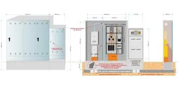Equipo de potencia de 400/250A de 173,2KW // Armarios: GRA-6 + GRA 2150/800