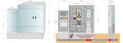 NA05025 GRA-2150/800 EQUIPADO CUADRO CONTROL Y MANDO + NA05089-21 GRA-5 INVERTIDO EQUIPADO TMF-10_160A_111KW + CGP + CS400