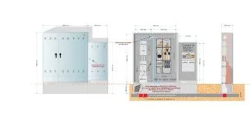 Equipo de potencia de 160A de 111KW // Armarios: GRA-5 + GRA-2150/800