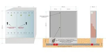 NA05067 // NA05066-xx. Armario GRA-6 (medida exterior 2.200x480x2.550mm)