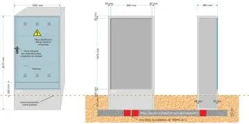 NA05053 // NA05061-xx. Armario GRA 2210/940 (medida exterior 1.090x480x2.210mm)