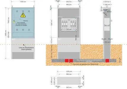NA05041 GRA-2285/910 EQUIPADO CDM (CGP-12250/250/400/BUC)