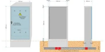 NA05052 // NA05072-xx. Armario GRA 2550/1030 (medida exterior 1.220x480x2.555mm)