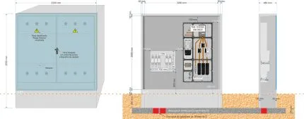 NA05101 GRA-2550_2200 EQUIPADO CAJA DERIVACION + TMF-10 630A 436,00kW