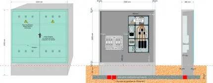 NA05101 GRA-2550_2200 EQUIPADO CAJA DERIVACION + TMF-10 400A 277,12kW