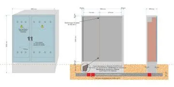 NA05113 // NA05115-xx. Armario GRA-55 (medida exterior 1.890x480x2.555mm) -Según nueva norma CNL009, próxima puesta en VIGOR-