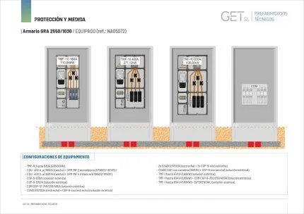 Ficha Técnica Armario GRA 2550/1030- Equipamiento.