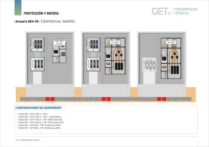 Ficha Técnica Armario GRA-55 - Equipamiento