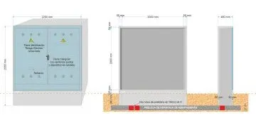 NA05092 // NA05098-xx. Armario GRA 2550/2200 (medida exterior 2.200x480x2.555mm)