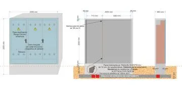 NA05117 // NA05119-xx. Armario GRA-66 (medida exterior 2.200x480x2.555mm) -Según nueva norma CNL009-