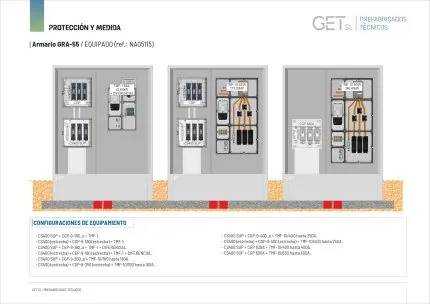 Ficha Técnica Armario GRA-55 - Equipamiento