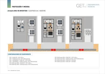 Ficha Técnica Armario GRA-55 INVERTIDO - Equipamiento
