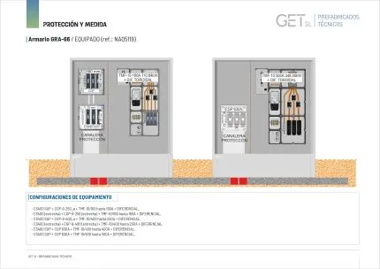 Ficha Técnica Armario GRA-66 - Equipamiento