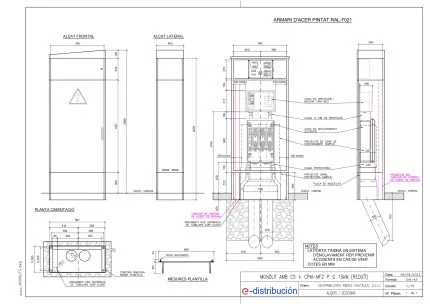 Armario Metálico Inox 2400/760 con CS400 + CPM2
