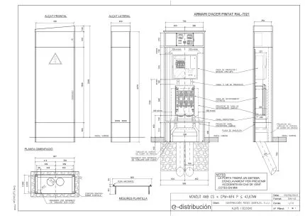 Armario Metálico Inox 2400/760 con CS400 + CPM4