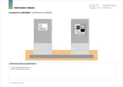 Ficha Técnica Armario PE-A CONTADOR -Equipamiento.
