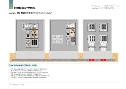 Ficha Técnica Armario GRA 2550/1690 - Equipamiento