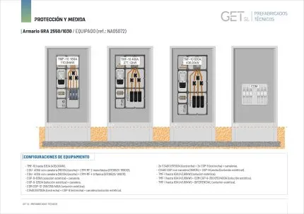 Ficha Técnica Armario GRA 2550/1030- Equipamiento.