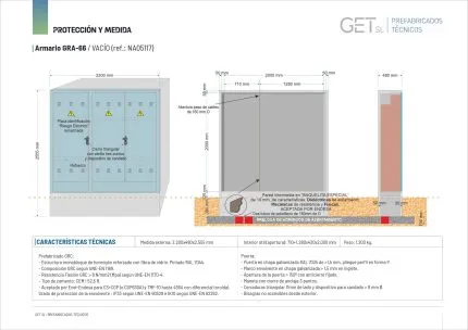 Ficha Técnica Armario GRA-66