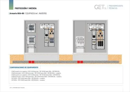 Ficha Técnica Armario GRA-66 - Equipamiento