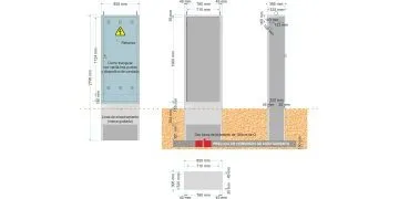 NA05032// NA05033-xx. Armario GRA-2990/735 (medida exterior 825x335x2.990mm) -Según nueva norma CNL009, próxima puesta en VIGOR-