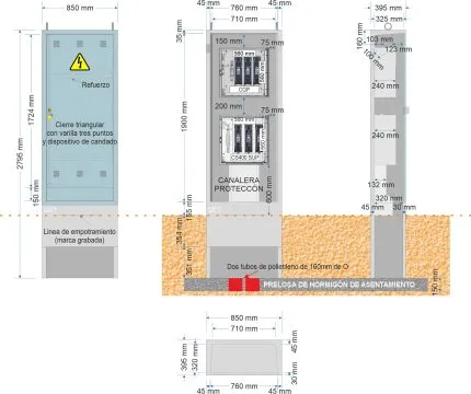 NA05033 GRA-2990_735 EQUIPADO CS400 superior + CGP-9 (ancha) VERTICAL
