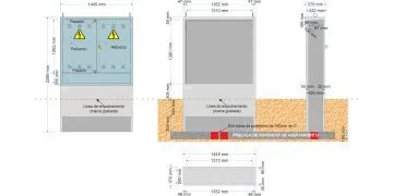 NA05035// NA05036-xx. Armario GRA-2285/1355 (medida exterior 1.445x335x2.285mm) -Según nueva norma CNL009, próxima puesta en VIGOR-
