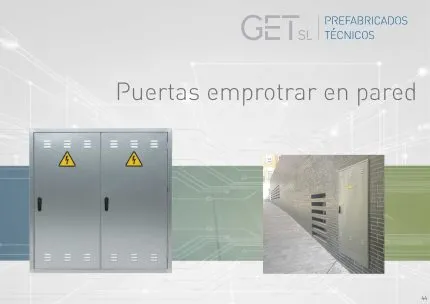 Puertas empotrar pared