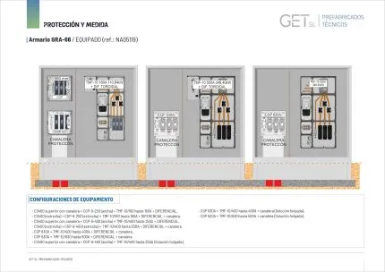 Ficha Técnica Armario GRA-66 - Equipamiento