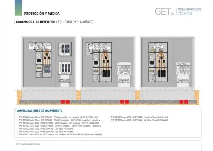 Ficha Técnica Armario GRA-66 INVERTIDO - Equipamiento