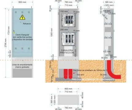 NA05033 GRA-2990_735 EQUIPADO CS400 superior + CGP-9 (ancha) VERTICAL